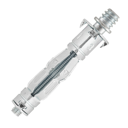 50 chevilles corps creux acier zingué - M5x50mm + PAV - SCELL-IT - SP13-M5PAV-MBOX