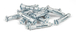 50 chevilles corps creux acier zingué - M6x50mm + vis tête cylindrique acier - SCELL-IT - SP13-M6-MBOX