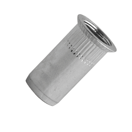 500 écrous crantés borgne à acier à tête fraisée 90° à M6x23,5mm - SCELL-IT - TCBK0645