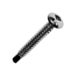 500 vis autop. inox A2 - tête cylindrique - SQ- perçage acier - Ø4,2x19mm - SCELL-IT - TCQNS42019