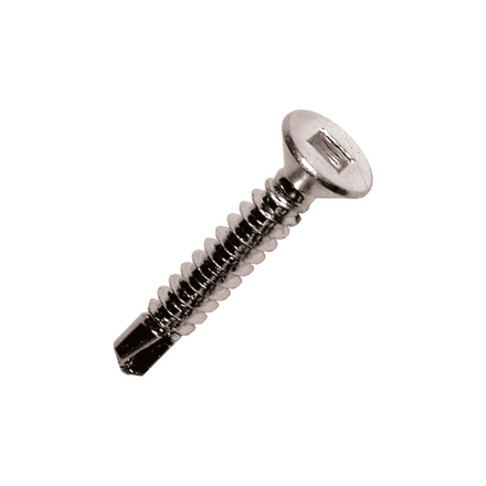 500 vis autop. inox A2 - tête fraisée 120° - empreinte carrée - Ø3,5x19mm - SCELL-IT - TFQN35019