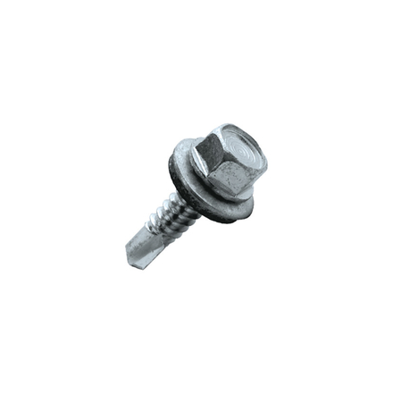 250 vis autop. acier zingué blanc - th - rondelle d'étanchéite - Ø5,5x32mm - SCELL-IT - THR16-55032