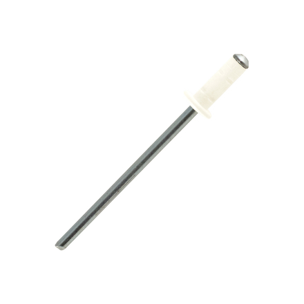 2000 rivets multi-serrage à aluminium/acier à tête plate à Ø3,2x8mm - SCELL-IT - UD3208-BC-R9010
