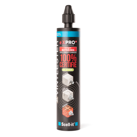 Scellement chimique 100% certifié - SCELL-IT - X-PRO300