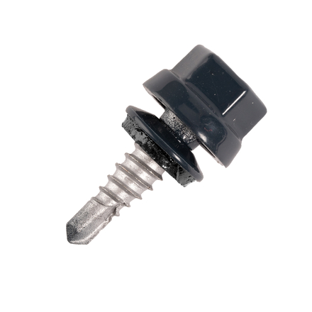 100 Vis bac acier - couturage - TH10-4.8x25mm RAL8012 - SCELL-IT - ZTCR-48025-8012