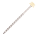 100 Vis bac acier - sommet de nervure - support bois - TH12-6,3x100mm- RAL1015 - SCELL-IT - ZTW-63100-1015