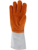 Gant tout croûte de bovin Ignifuge Doublé molleton Cousu fil para-aramide T10 - SINGER - 51SIP15