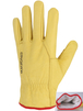 Gant tout fleur bovin jaune Entièrementdoublé molleton - SINGER - 56GYP00