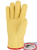 Gant tout fleur bovin jaune Fourré acrylique - SINGER - 56GYPA00