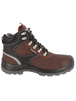 Chaussures hautes cuir fleur marron S3L FO SR - SINGER - ASTRO