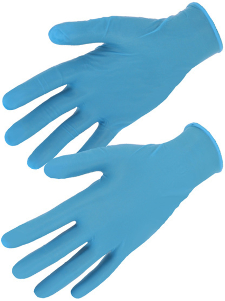 Gant nitrile Boîte de 100 gants - SINGER - AUU4000