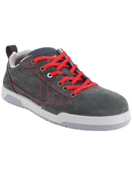 Chaussures basses cuir croûte velours S3 SRC - SINGER - BARY