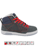 Chaussures hautes type running cuir Nubuck S3 SRC - SINGER - BARYO