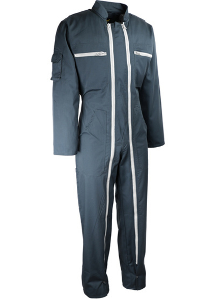 Combinaison de travail double zip Polyester/coton Taille M - SINGER - COMBIAGRI