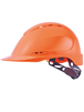 Casque de chantier aéré en ABS Serrage crémaillère - SINGER - FORCEO