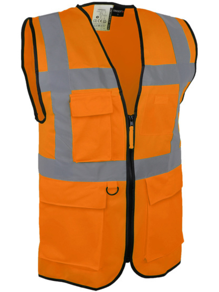Gilet de signalisation Polyester Multi-poches - SINGER - GARO