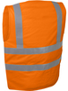 Gilet haute visibilité multi-risques 98% polyester et 2% carbone 120 g/m² - SINGER - GILMRO