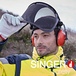 Kit protection visage Visière + antibruit 276 dB - SINGER - HG925N
