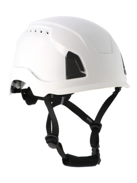 Casque de protection aéré blanc - coque interne en PPE - SINGER - HIMAW