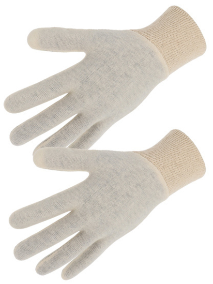 Gant coton interlock écru Version légère Ambidextre T10 - SINGER - JE300HL