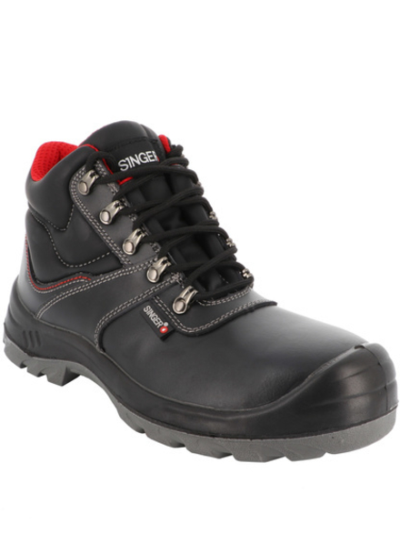Chaussures hautes cuir fleur S3L FO SR - SINGER - LAURO