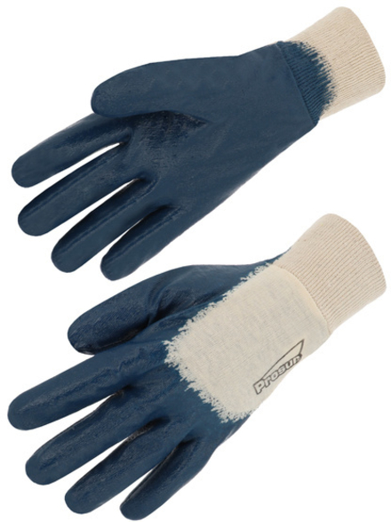 Gant nitrile Enduction ultra-légère Poignet tricot - SINGER - NBR1126B