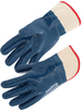 Gant nitrile tout enduit Enduction lourde Manchette toile - SINGER - NBR327T