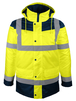 Parka haute-visibilité Rembourrage polyester - SINGER - PALERME