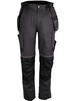 Pantalon de travail Coton/élasthanne Noir et gris - SINGER - PARTO