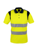Polo jaune Haute-visibilité en polyester - SINGER - PAULA