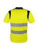 Polo jaune Haute-visibilité en polyester - SINGER - PAULA
