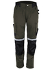 Pantalon de travail ripstop Coton/polyester/élasthanne Bronze/noir - SINGER - PETRA