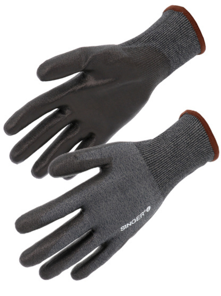Gant PEHD Coupure D Paume enduite PU Jauge 18 - SINGER - PHD18PUB