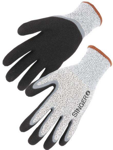 Gant PEHD Coupure D Enduit nitrile double couche - SINGER - PHD500