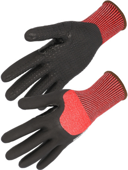 Gant nitrile mousse Coupure D SupportPEHD - SINGER - PHD54RED