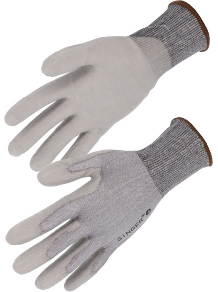 Gant polyamide HDPE acier élasthanne avec traitement déperlant Tactile - SINGER - PHS18PU