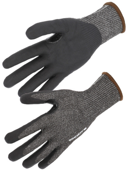 Gant PEHD Coupure niveau F Enduction nitrile mousse - SINGER - PHS500