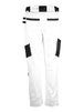 Pantalon de travail coton/élasthanne Blanc et noir - SINGER - PLATRO