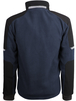 Pull bleu en polaire avec col montant - SINGER - POLARINE