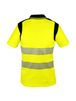 Polo jaune haute visibilité avec bandes réfléchissantes - SINGER - POLMA