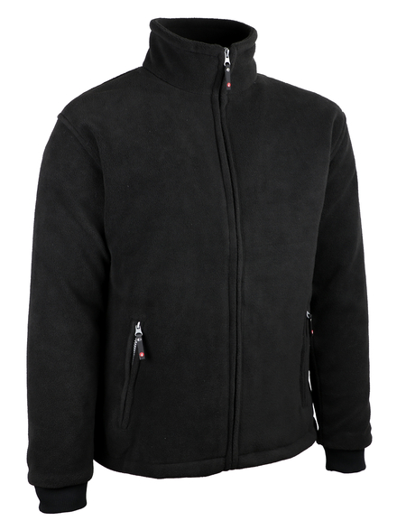 Veste polaire doublée 330-350 g/m² - SINGER - POLNOIR
