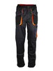 Pantalon de travail Polyester/coton - Noir /gris / orange - SINGER - PRAGUO