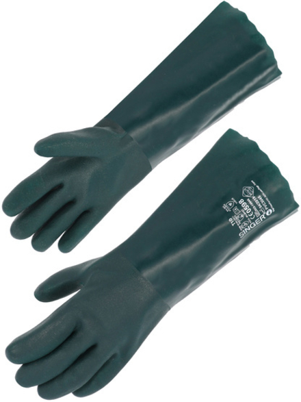 Gant PVC 400 mm Double enduction T10 - SINGER - PVC304595