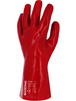 Gants de protection en PVC sur support coton 350 mm - SINGER - PVC35