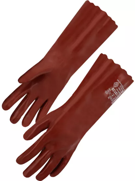 Gants 400 mm simple enduction - SINGER - PVC740