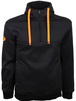Sweatshirt noir chaud très souple et confortable - SINGER - SAMY