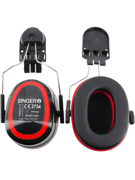 Serre-tête antibruit pour casque de protection SNR 278 dB - SINGER - SHELLY2