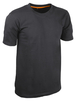 T-shirt gris 100% coton à col rond gris - SINGER - SHIRTGRIS