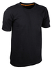 T-shirt noir 100% coton col rond noir - SINGER - SHIRTNOIR