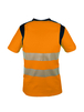 T-shirt haute visibilité orange et bleu marine - SINGER - SUCO
